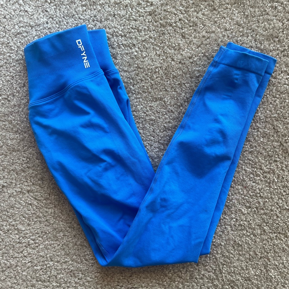 DFYNE ELECTRIC BLUE IMPACT LEGGINGS